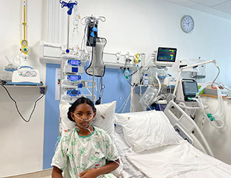 Marielle, 1re patiente opérée à coeur ouvert à Madagascar