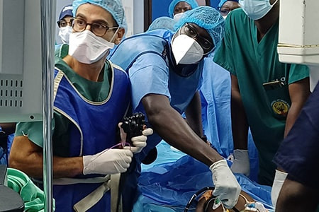 Sénégal : 1e mission d'appui au développement de l'endoscopie digestive en  septembre 2021