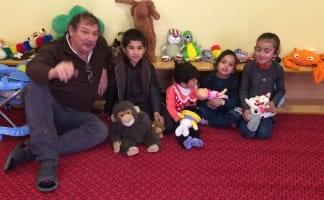 donating toys in kabul