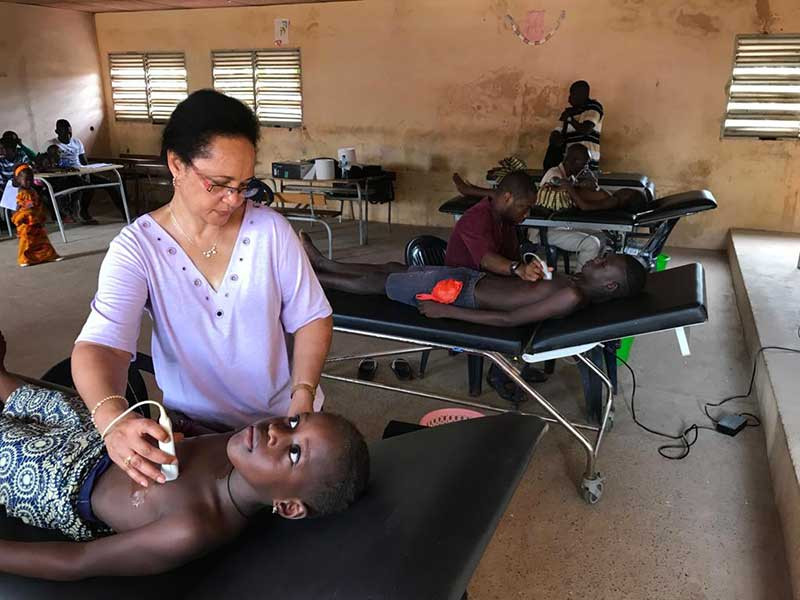 Mariela, opérée à cœur ouvert à Madagascar