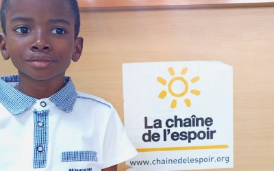 Cédric, premier enfant opéré à cœur ouvert au Burkina Faso