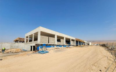 Construction d'un hôpital au Sinjar en Irak