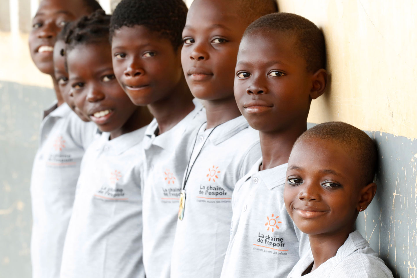 Enfants scolarisés au Togo