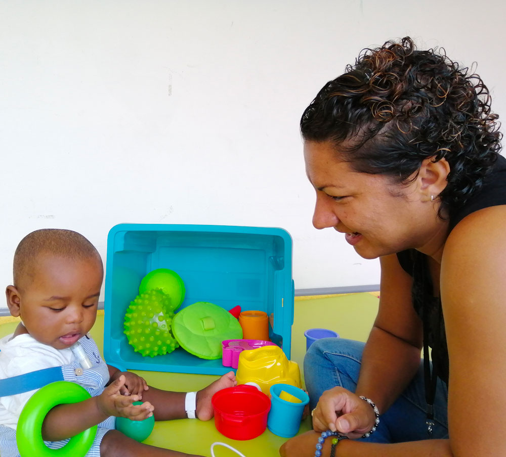 Hospitalized children in France