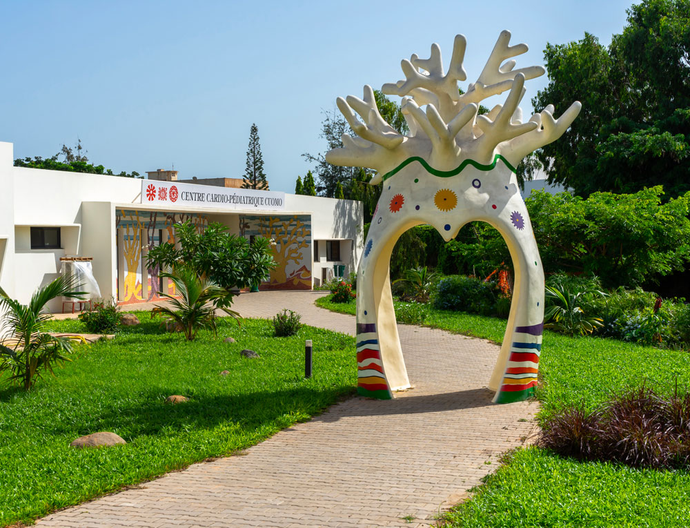 The Cuomo center in Dakar, Senegal