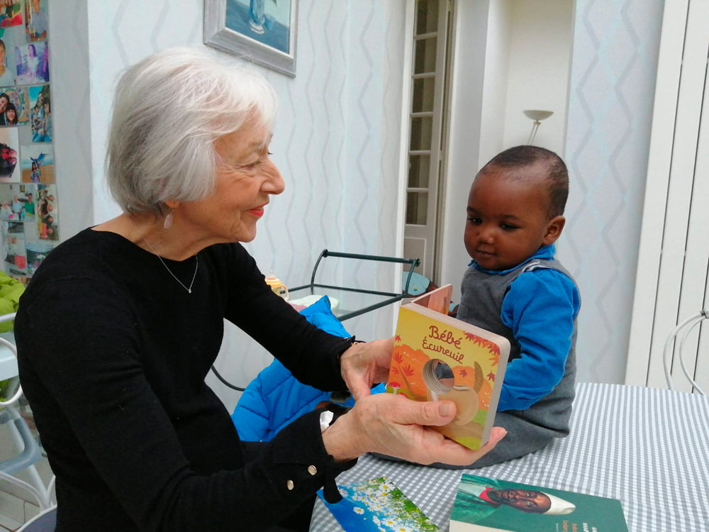 A sick child welcomed into a family in France