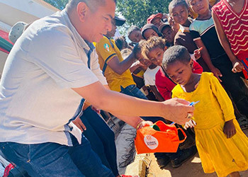 Mariela, opérée à cœur ouvert à Madagascar