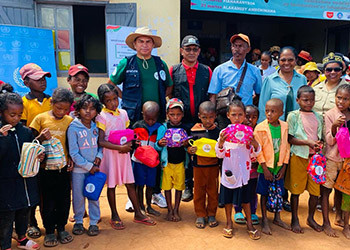 Mariela, opérée à cœur ouvert à Madagascar