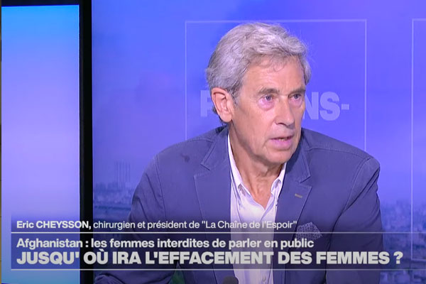 Eric Cheysson sur France24